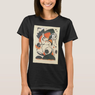 Camiseta Composición con dos ciervos de Franz Marc