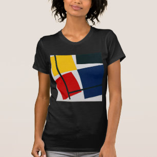 Camiseta Composición contraria simultánea Theo van Doesburg