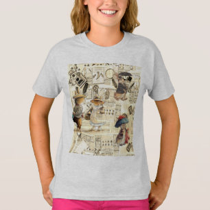 Camiseta composición de conejo de peter