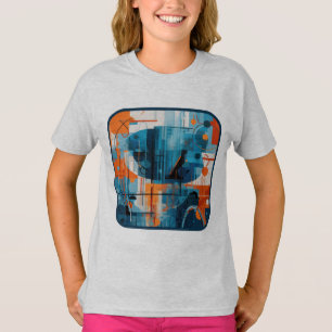 Camiseta Composición de formas geométricas abstractas