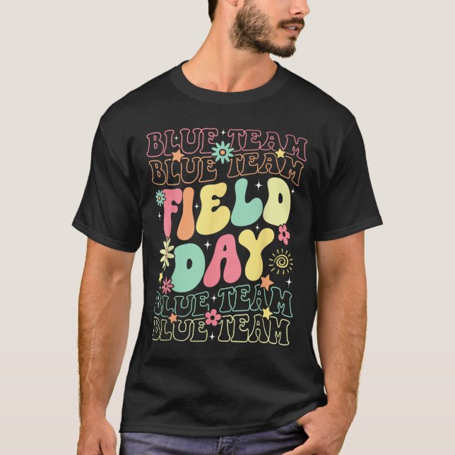 Camiseta Composición de juego de equipo de campo de guerra  (Anverso)