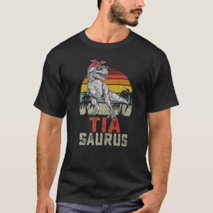 Camiseta Composición de la familia Tiasaurus Rex Dinosaur T