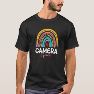 Camiseta Composición de producción de medios Rainbow News, 