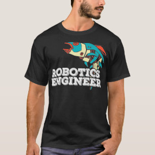 Camiseta Composición de tecnología moderna de ingeniero de