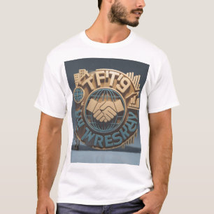 Camiseta Composición dinámica de Ilustracion de representac