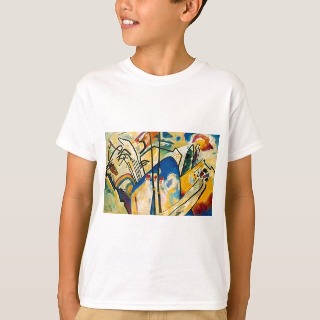 Camiseta Composición IV de Kandinsky (Anverso)