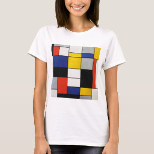 Camiseta Composición, Mondrian
