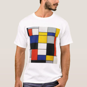 Camiseta Composición, Mondrian