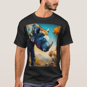 Camiseta Composición sin inconvenientes: Tinta Surrealista 
