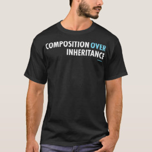 Camiseta Composición sobre el programador de principios de