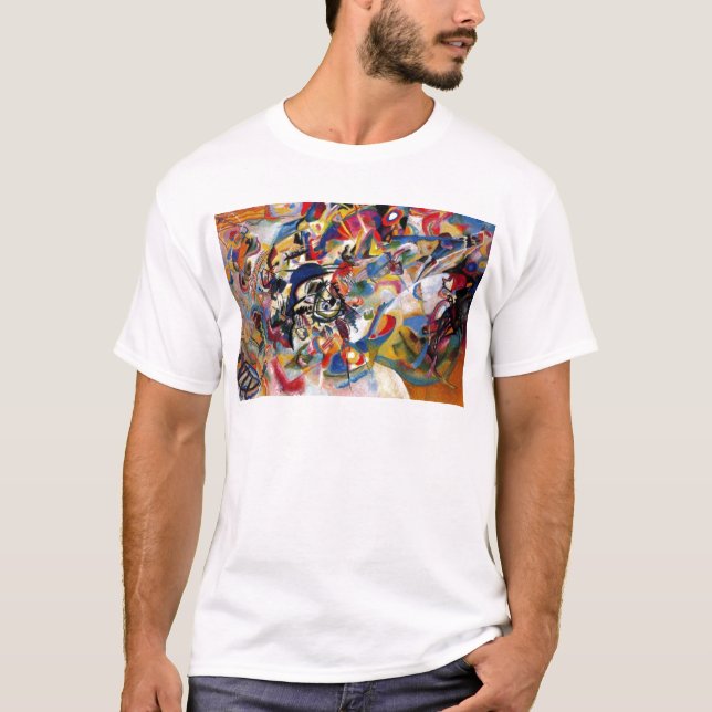 Camiseta Composición VII de Kandinsky (Anverso)