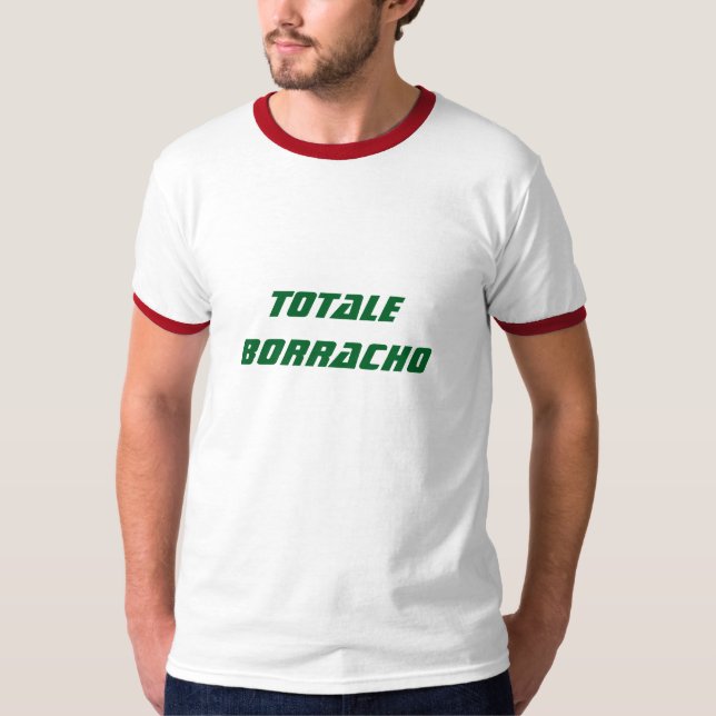 Camiseta compositor borracho de español (Anverso)