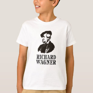 Camiseta Compositor clásico de música clásica Richard Wagne