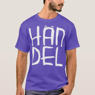 Camiseta Compositor clásico Hndel