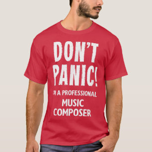 Camiseta Compositor de música