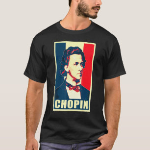 Camiseta Compositor de música clásica Frederic Chopin Retro