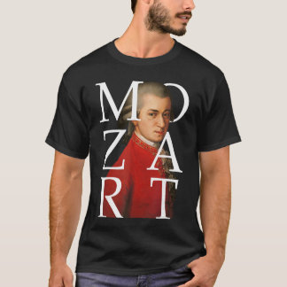 Camiseta Compositor de Música Clásica Mozart amigos retro