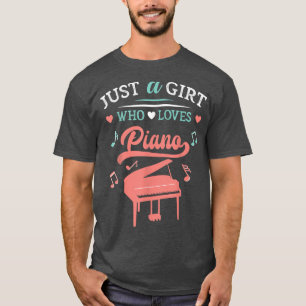 Camiseta Compositor de teclado Me Encanta La Hija De La Mús