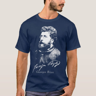 Camiseta Compositor francés Georges Bizet Música clásica 1