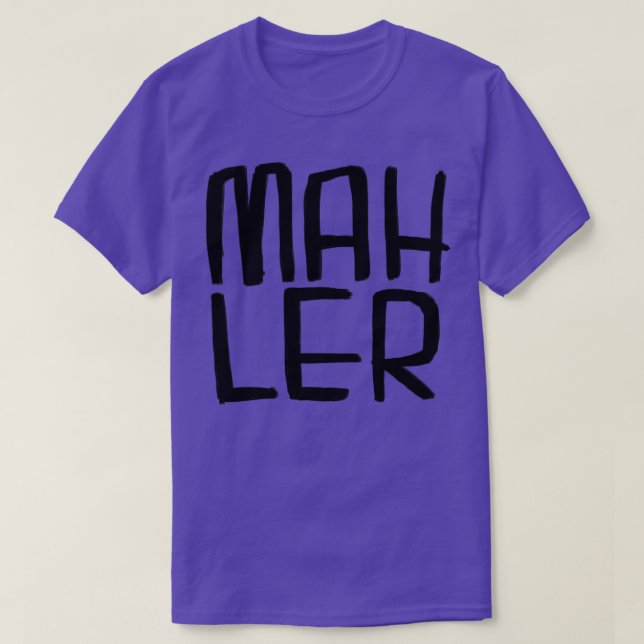 Camiseta Compositor Mahler (Diseño del anverso)