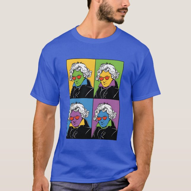 Camiseta Compositor musical de Beethoven (Anverso)