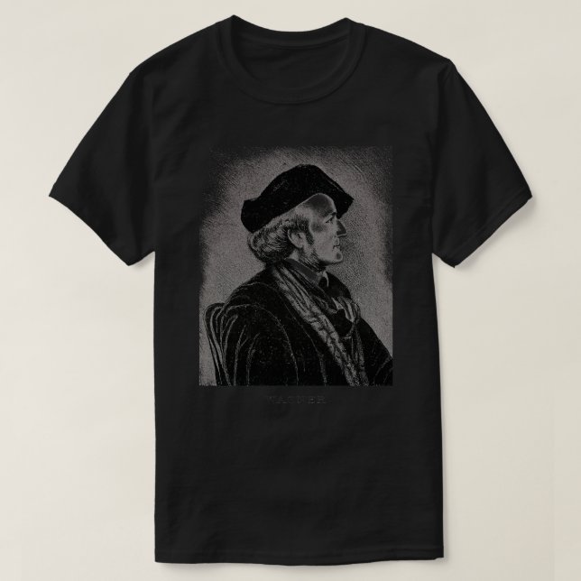 Camiseta Compositor Richard Wagner (Diseño del anverso)