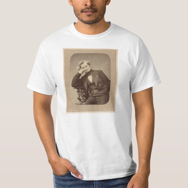 Camiseta Compositor romántico francés Hector Berlioz (Anverso)