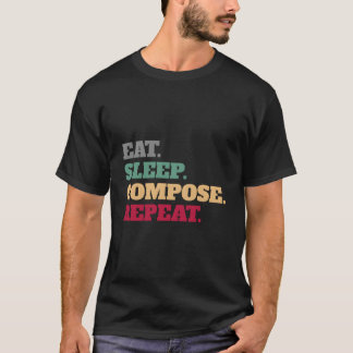 Camiseta Compositores de Composición Musical para Composito