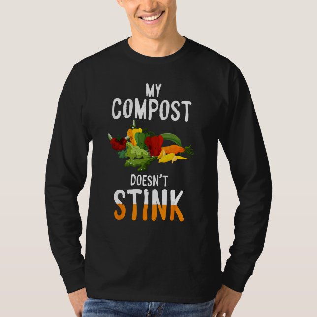 Camiseta Compost Doesn t Stink Expert Composter Composting  (Anverso)