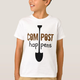 Camiseta Compost sucede una mullida pala de humor