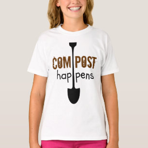 Camiseta Compost sucede una mullida pala de humor