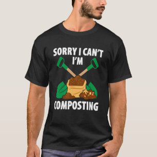 Camiseta Compostaje para compostador jardinero agricultor c