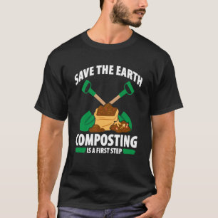 Camiseta Compostaje para compostador jardinero agricultor c