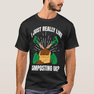 Camiseta Compostaje para compostador jardinero agricultor c