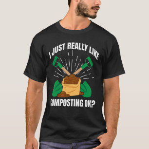 Camiseta Compostaje para compostador jardinero agricultor c