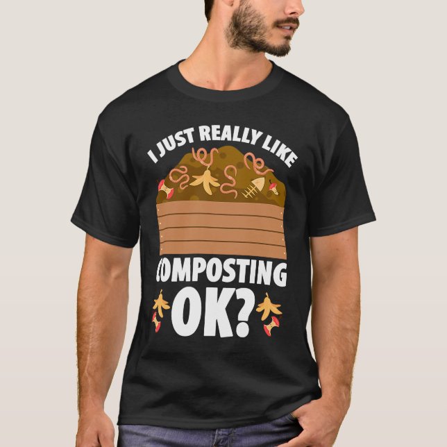 Camiseta Compostaje Para Compostaje De Campesinos (Anverso)