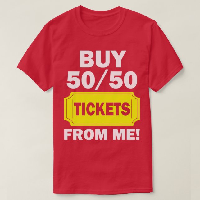 Camiseta Compra 50 50 Entradas De La Feria De Voluntarios R (Diseño del anverso)