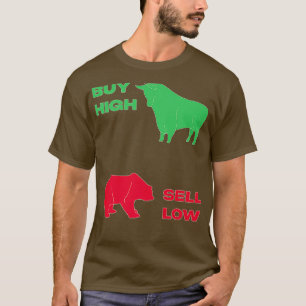 Camiseta Compra alta venta de acciones de baja calidad