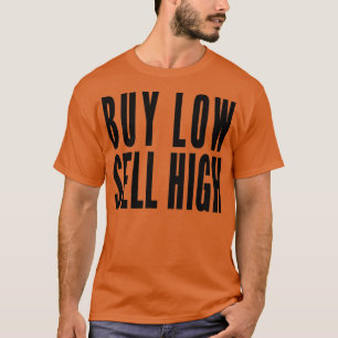 Camiseta Compra de baja venta de acciones de alto rendimien