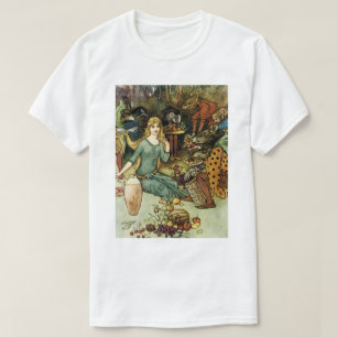 Camiseta Compra de nosotros con un rizo de oro