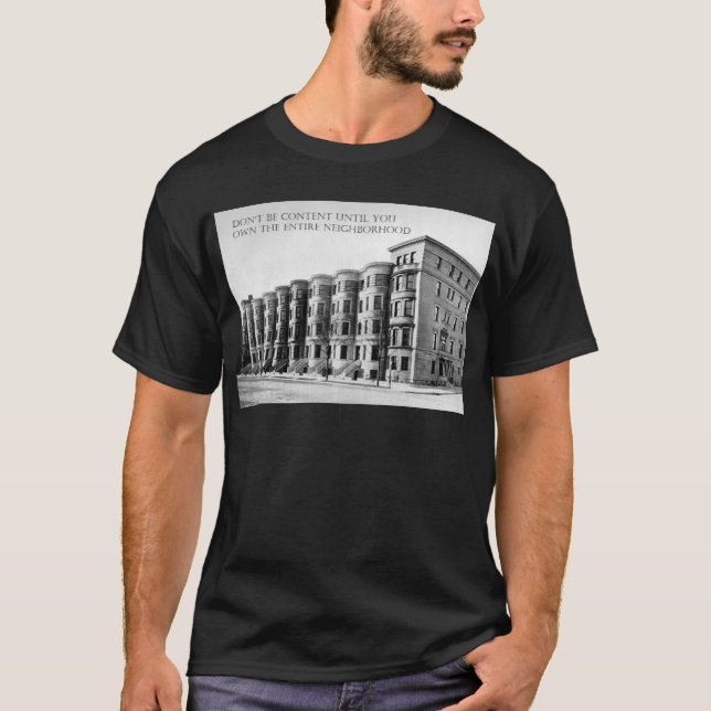 Camiseta Compra del inversor de las propiedades (Anverso)