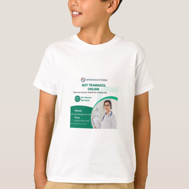Camiseta Compra el informe de daños del paquete Tramadol On (Anverso)