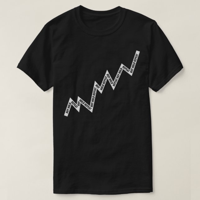 Camiseta Compra Retención de la barra de repetición de líne (Diseño del anverso)