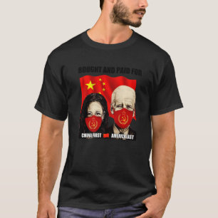 Camiseta Comprado Y Pagado Para China Primero Estados Unido