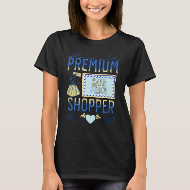Camiseta Comprador de ofertas Venta de compras Oferta (Anverso)