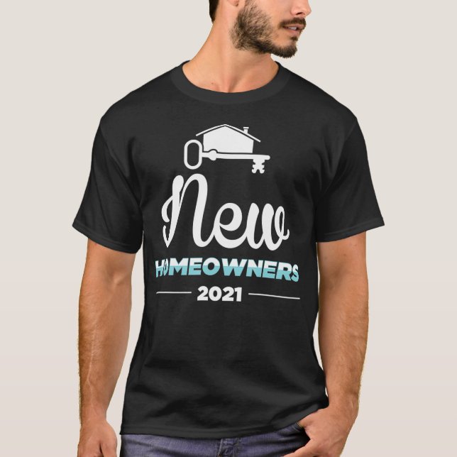 Camiseta Comprador de viviendas nuevo propietario 2021 (Anverso)