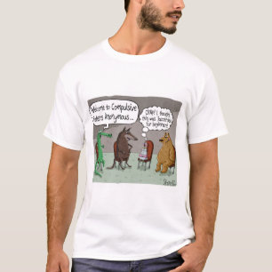 CAMISETA COMPRADORES ANÓNIMOS CON ANIMALES CUIDADOS