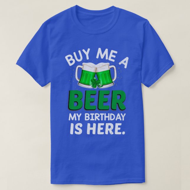 Camiseta Cómprame una cerveza (Diseño del anverso)