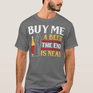 Camiseta ¡Cómprame Una Cerveza! Cerca De Groom Bachelor Par