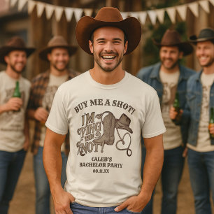 Camiseta Cómprame una fiesta de Bachelor de Knot